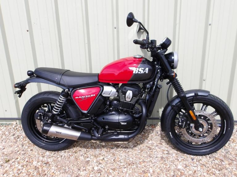 BSA Bantam 350 Brand New 2026, Finished In Firecracker Red * UK Delivery *