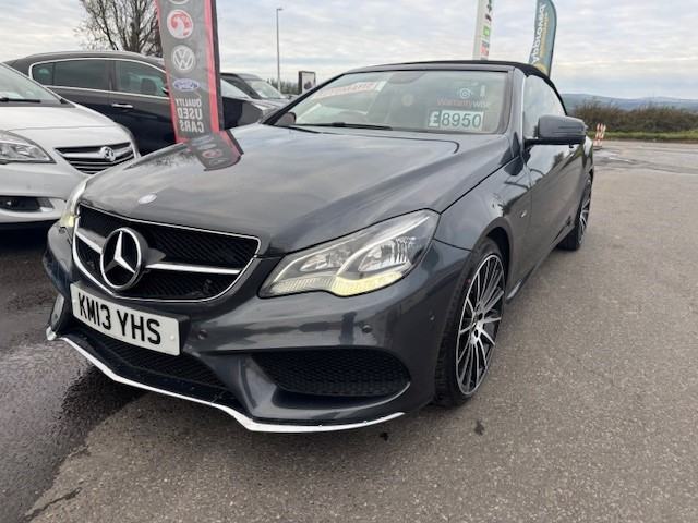 2013 Mercedes-Benz E Class E250 CDI AMG Sport 2dr 7G-Tronic CONVERTIBLE DIESEL Automatic