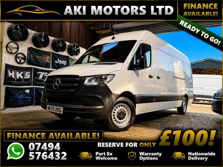 MERCEDES-BENZ SPRINTER 2.1 314 CDI Progressive RWD L3 H2 Euro 6 (s/s) 5dr 2020