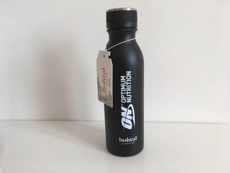 New Unused Thermal Flask Bottle / Bohtel by Smartshake Stainless Steel Optimum Nutrition Protein Gym