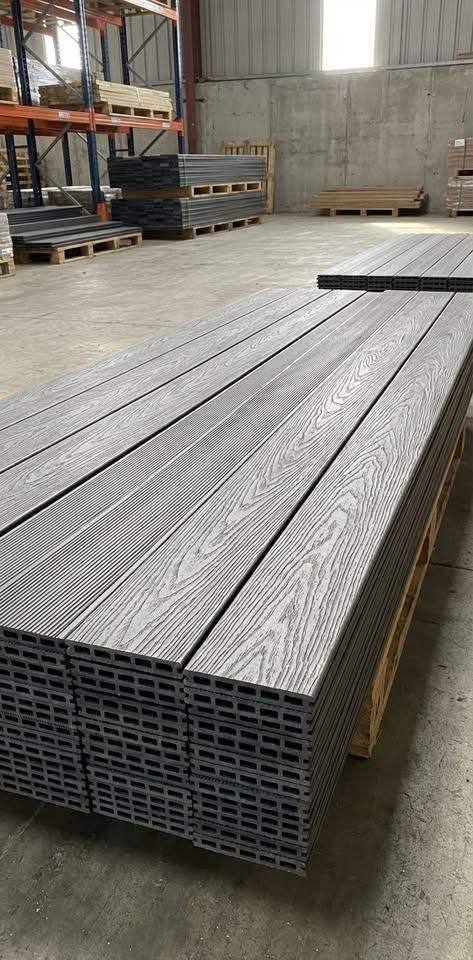 Composite Decking Boards for Sale | 3.6m Grey | £25 Each