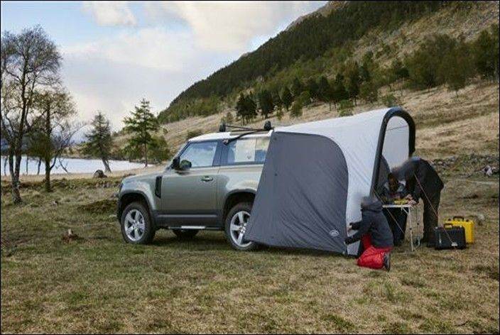 Landrover air beam canopy