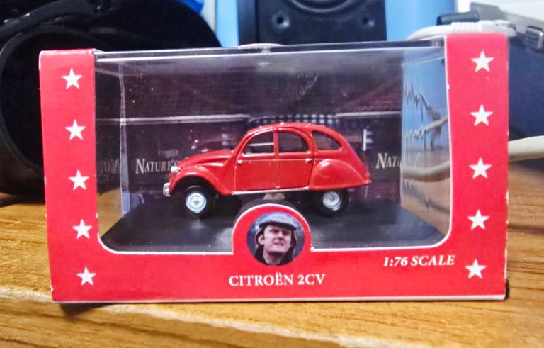 Only Fools and Horses  car in red all boxed  SIGNED BY Robert Glenister