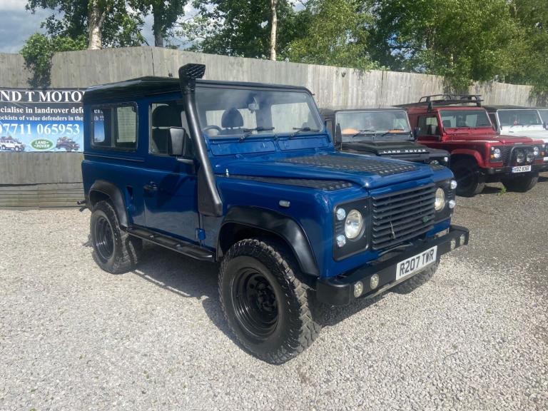 1998 Land Rover Defender 90 2.5 TDi County Station Wagon 3dr Diesel Manual (111 bhp) PANEL VAN Di...