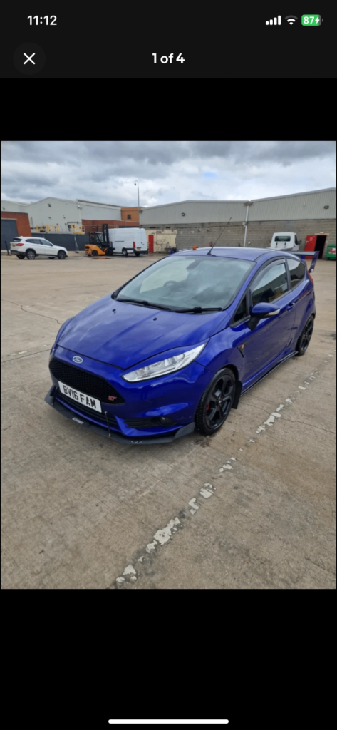 Ford, FIESTA, Hatchback, 2016, Manual, 1596 (cc), 3 doors