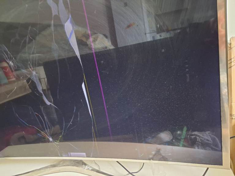 **Samsung UE55JS9000TXXU 55" 4K Curved Smart LED TV - For Spares/Repair **