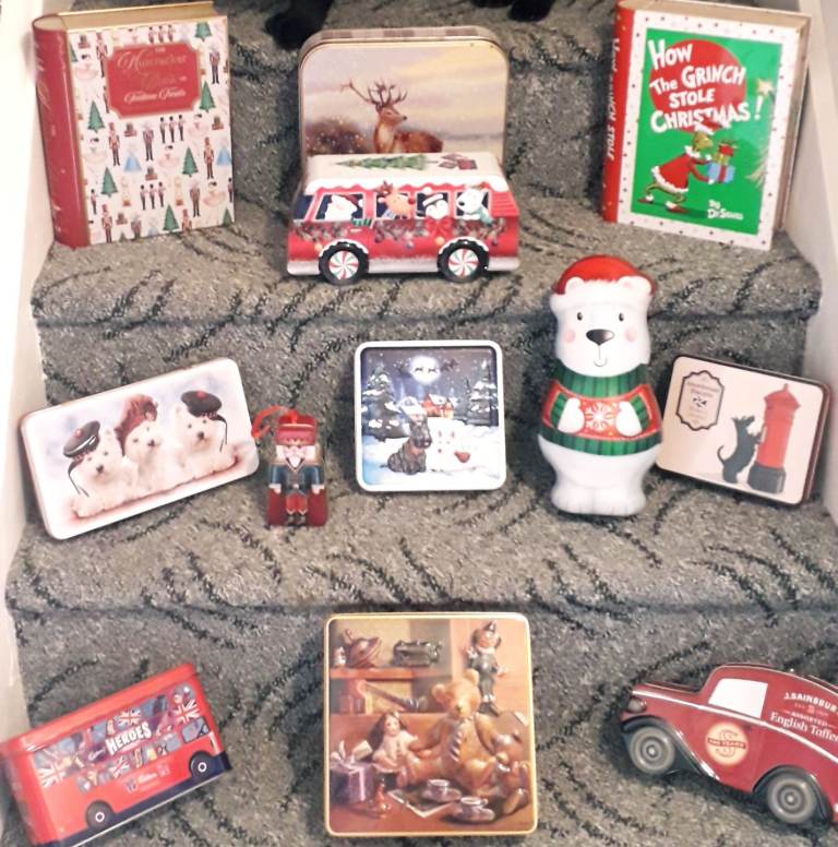 Decorative Christmas Tins