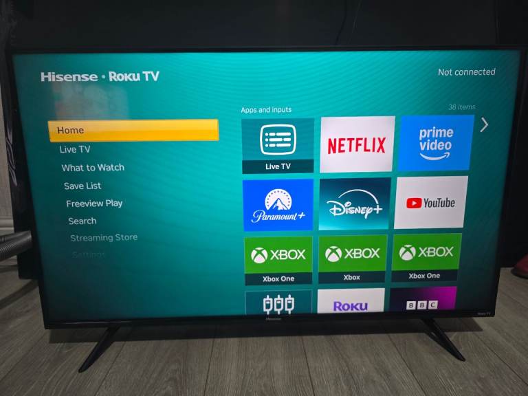 Hisense 43inch smart tv