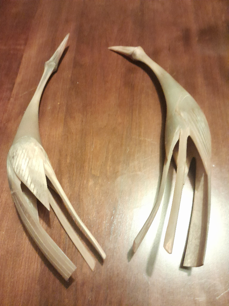 Pair of African Horns.
