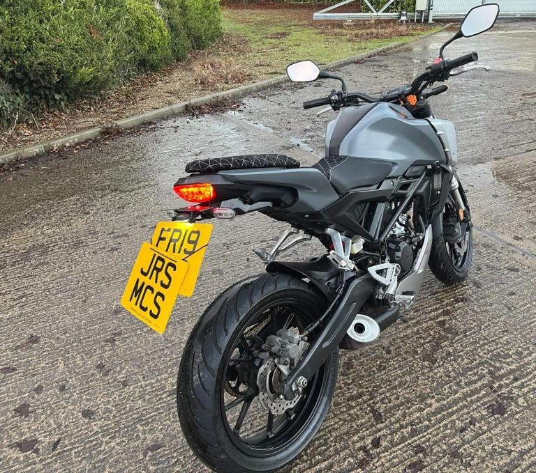 2019 19 HONDA CB125R NAKED CBF 125 NA-J CB 125 R GREYNEW MOTHPI CLEAR LEARNER