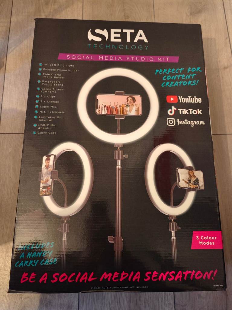 Social media studio kit