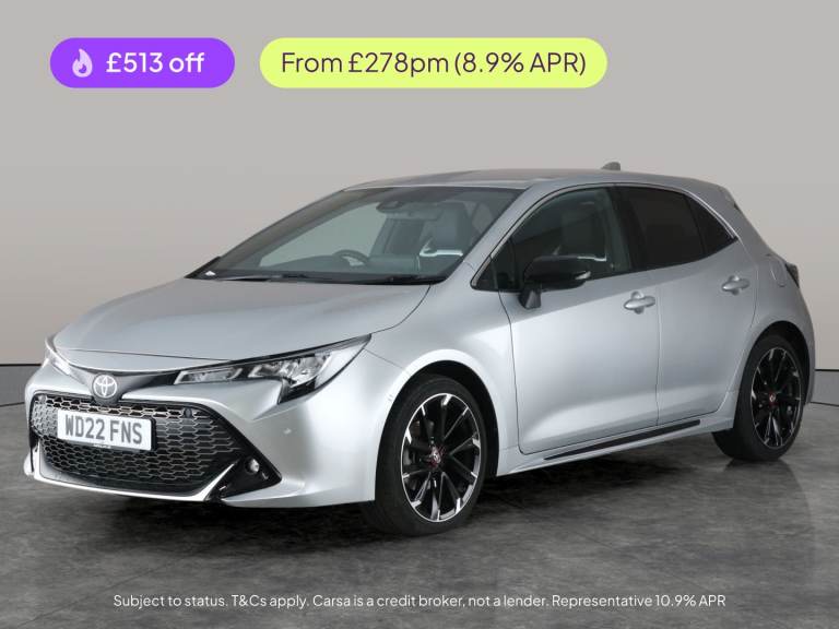2022 Toyota Corolla 1.8 VVT-h GPF GR SPORT Hatchback 5dr Petrol Hybrid CVT Euro 6 (s/s) (122 ps H...