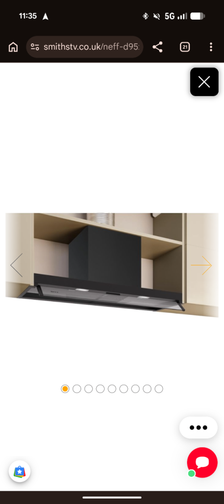 Neff N 70 Integrated Design Hood 