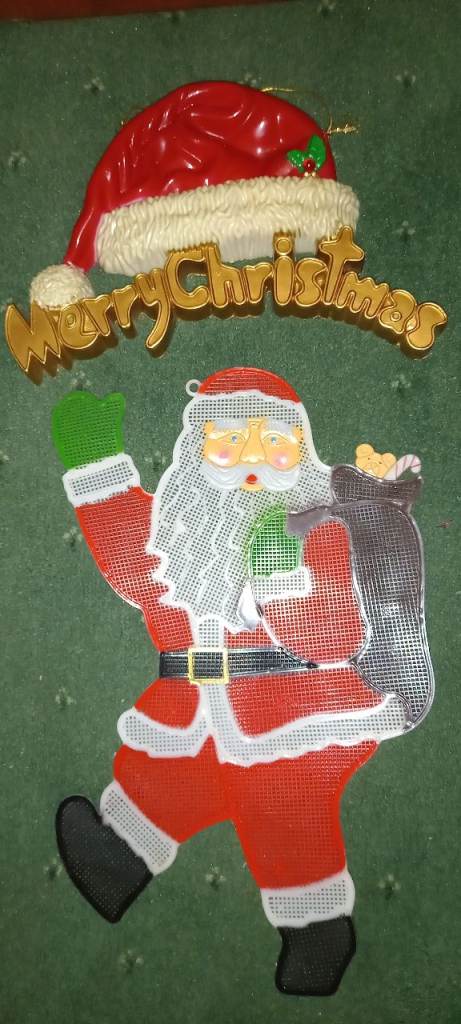 image for Christmas Santa Hat & Mesh Santa