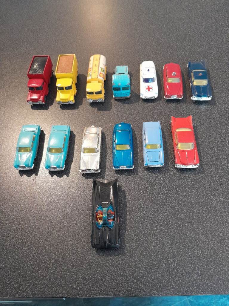 14 x Husky Vintage 1960's Model Cars.