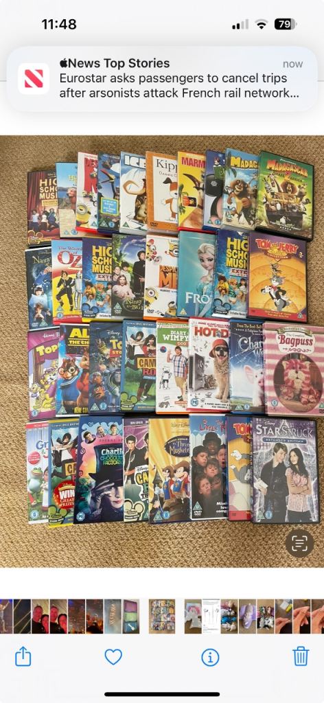 Children’s DVD’s 