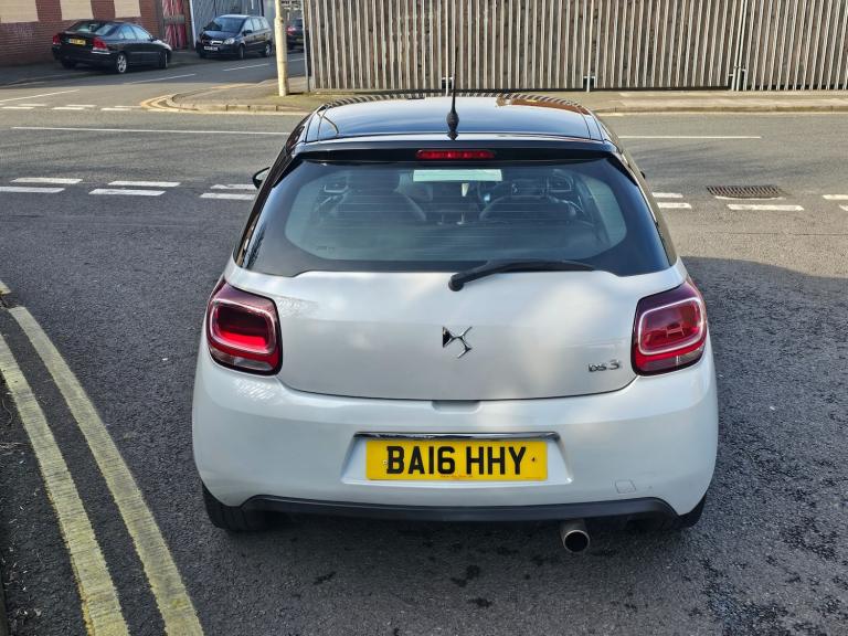 2016 DS Automobiles DS 3 Citroen DS3 1.2 PureTech 82 Chic 3dr HATCHBACK Petrol Manual
