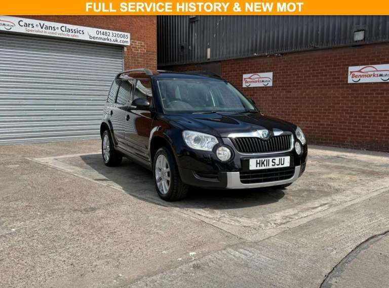 2011 Skoda Yeti 1.8 TSI Elegance 4x4 5dr HATCHBACK PETROL Manual