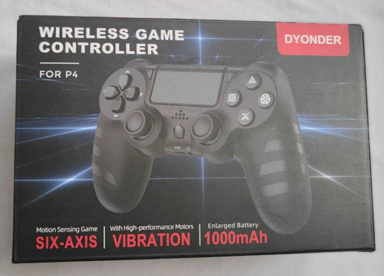 DYONDER Wireless Game Controller for PS4 – New
