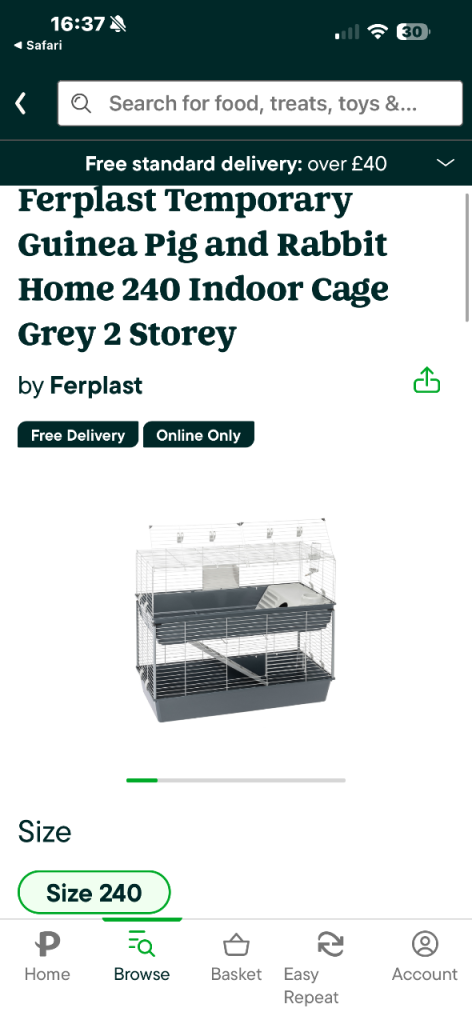 indoor double cage