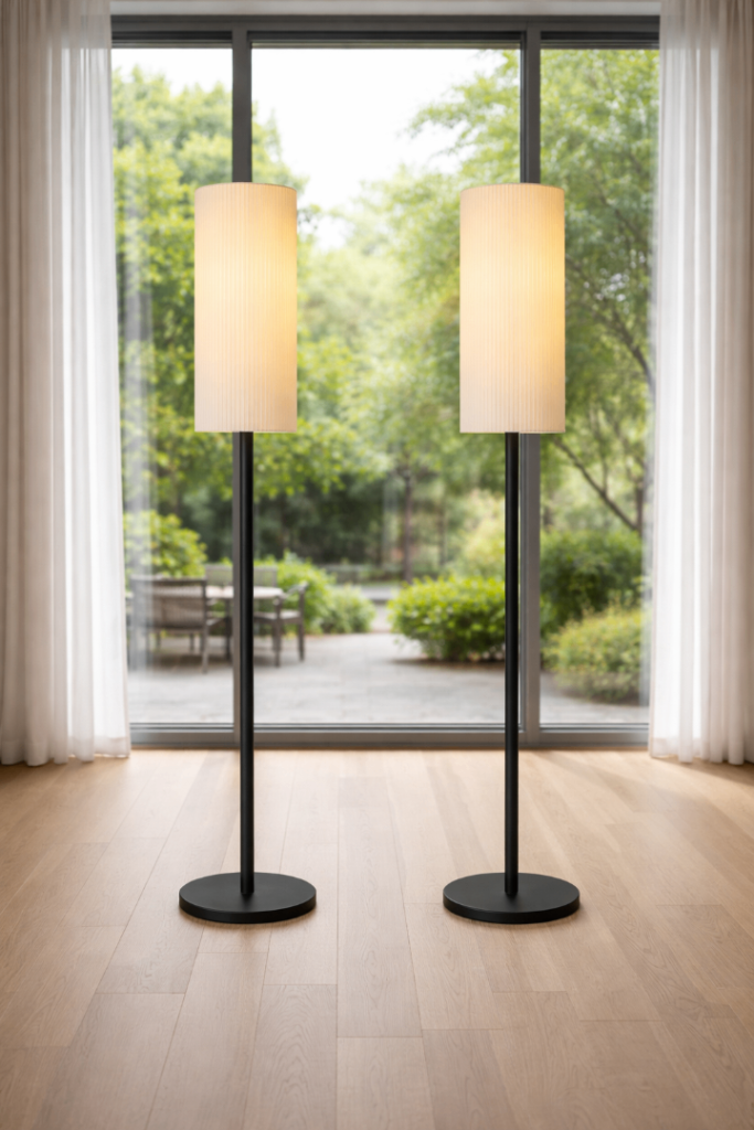 Floor lamp 2 pair Edishine black 165 cm Remote control İ also have other lamps please check my list 