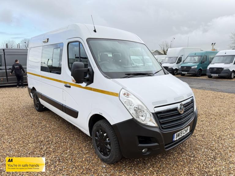 2019 Vauxhall Movano 2.3 CDTi 3500 Panel Van 5dr Diesel Manual FWD L2 H2 Euro 6 (130 ps) Panel Va...