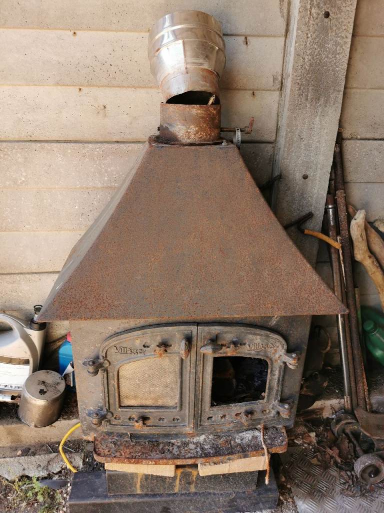 Large log burner