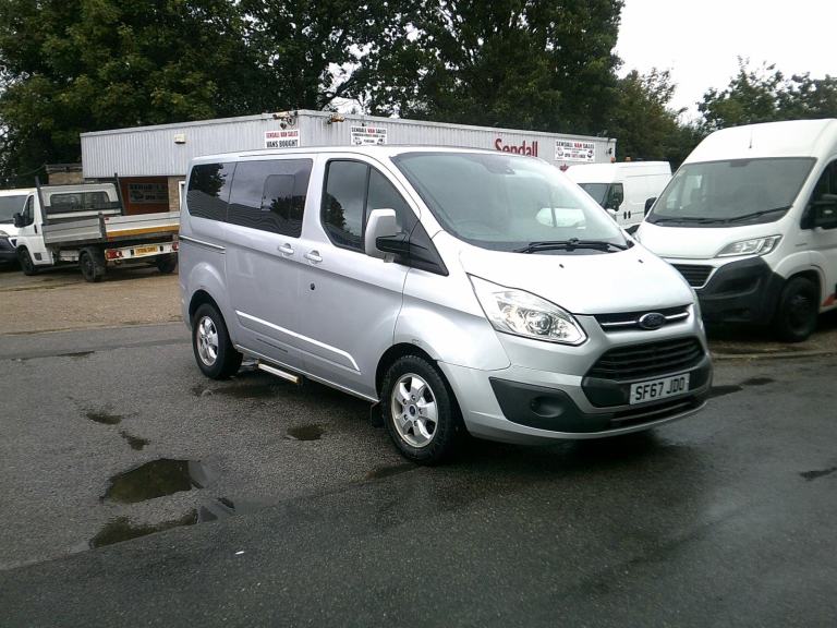 Ford Transit 7 SEAT CUSTOM,2017,67 REG,SILVER,144k NEW BELT,VERY CLEAN VAN
