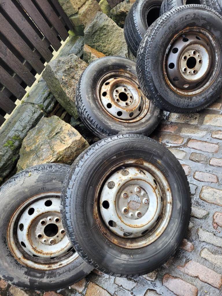 4x 16inch Peugeot Boxer Citeron Relay or Fiat Ducato van wheels