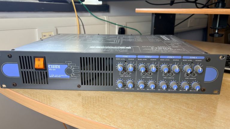 Cloud 46/50 4 Zone 50W Mixer Amplifier