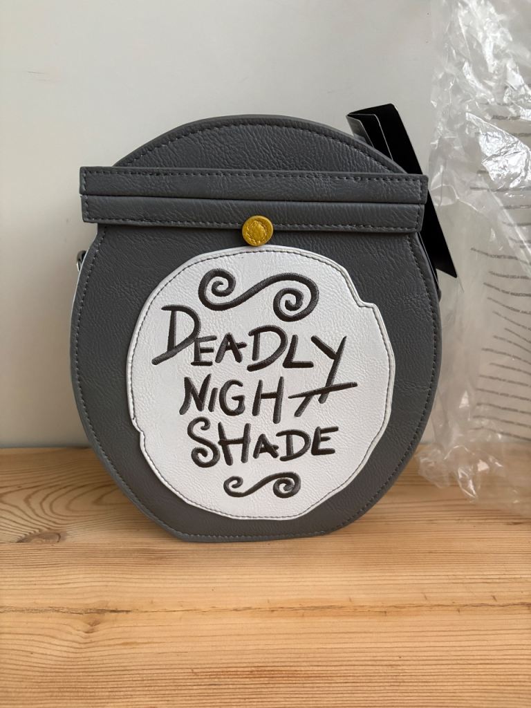 Loungefly The Nightmare Before Christmas Deadly Night Shade Crossbody Bag (BNWT)
