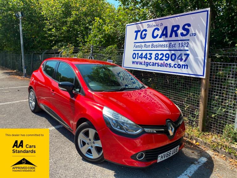 2016 Renault Clio 1.2 16V Dynamique Nav 5dr HATCHBACK PETROL Manual