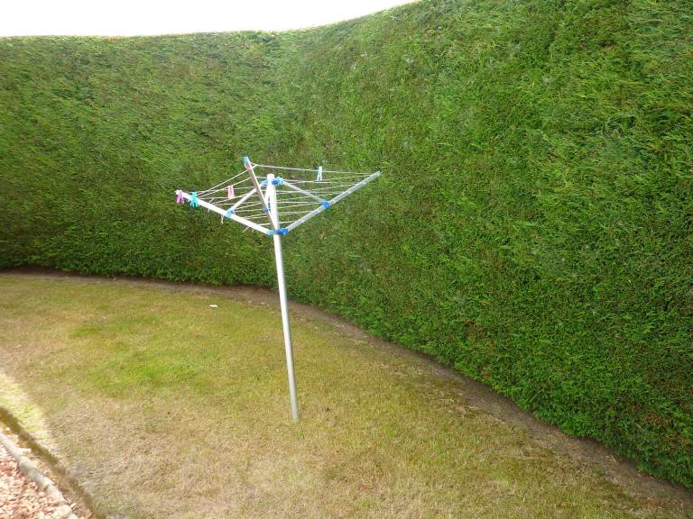 caravan washing line