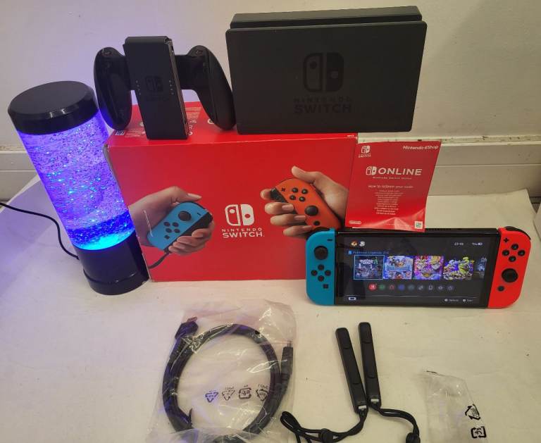 Nintendo switch oled with box 