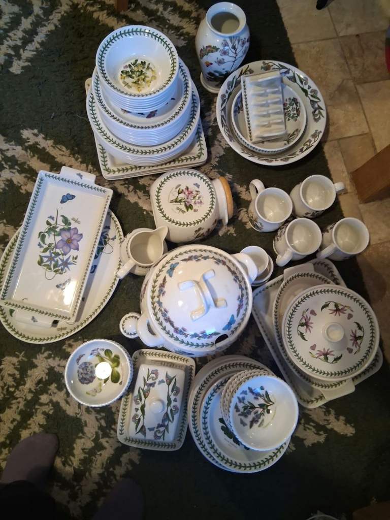 Portmeirion Crockery - The Botanic Garden Collection