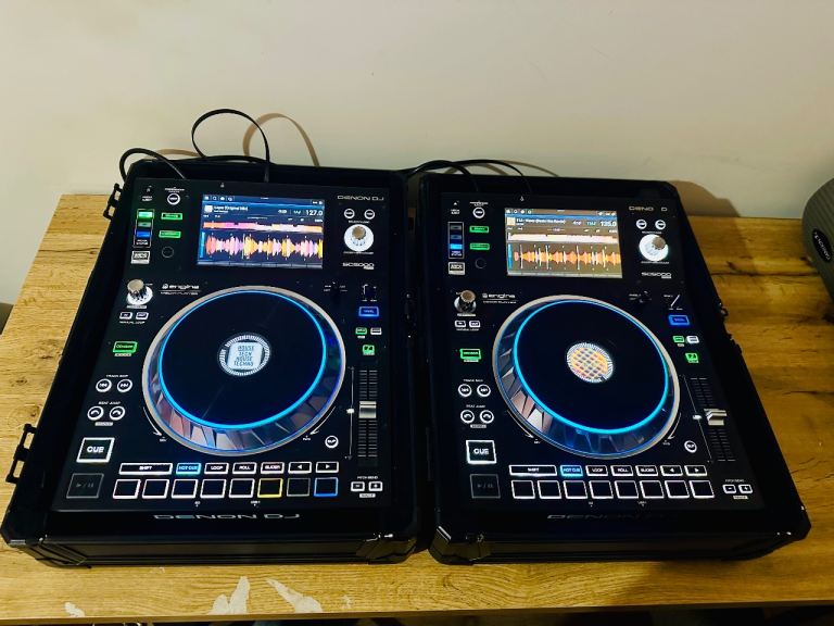 Denon dj sc5000 prime ( pair )+hard case ( engine 5.0 RGB)
