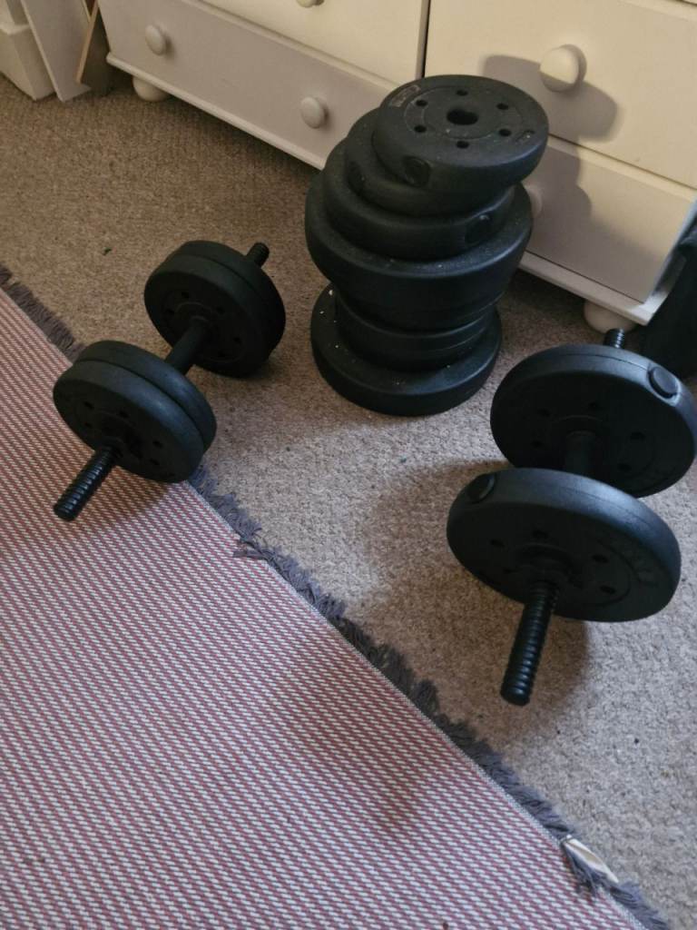 30kg dumbbell set