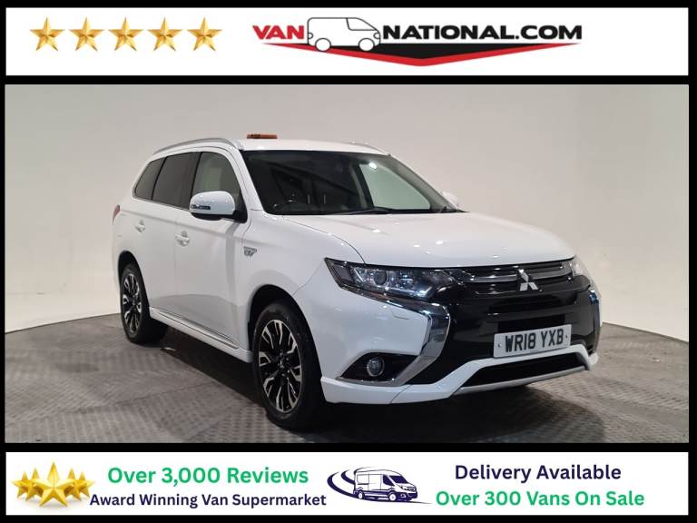 2018 Mitsubishi Outlander 2.0 PHEV 3H COMMERCIAL 121 BHP Car derived van Hybrid Automatic