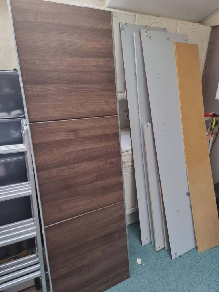 Free Opened Wooden Wardrobe 