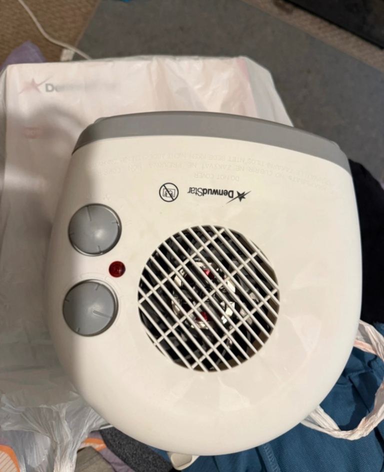 DenwudStar 2000W Fan Heater DE-3040 – As Good As New
