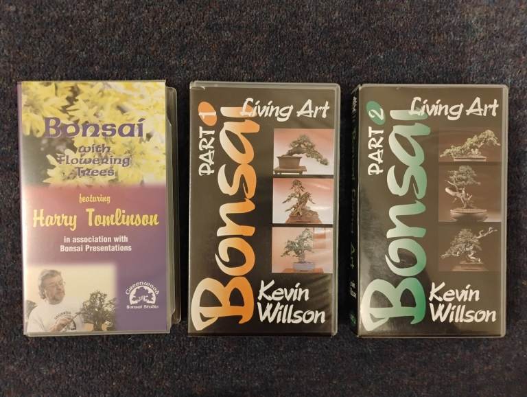 Bonsai - 3 VHS Tapes