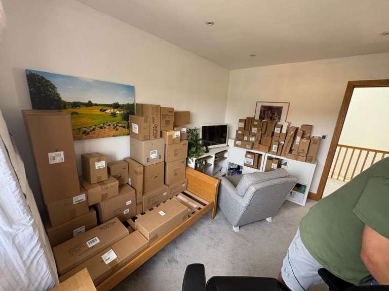 Bulk Job Lot – New Christmas Decorations, 67 Boxes – Collection Only