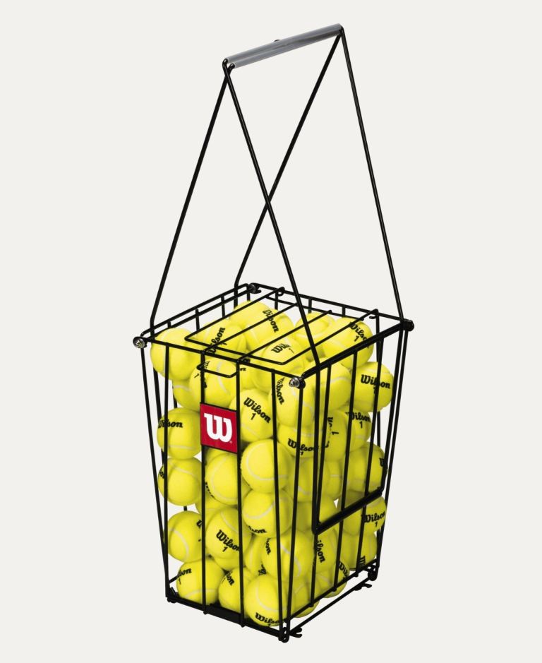 Wilson 75 Tennis Ball Pick-Up Hopper Carry Basket • Used • VGC