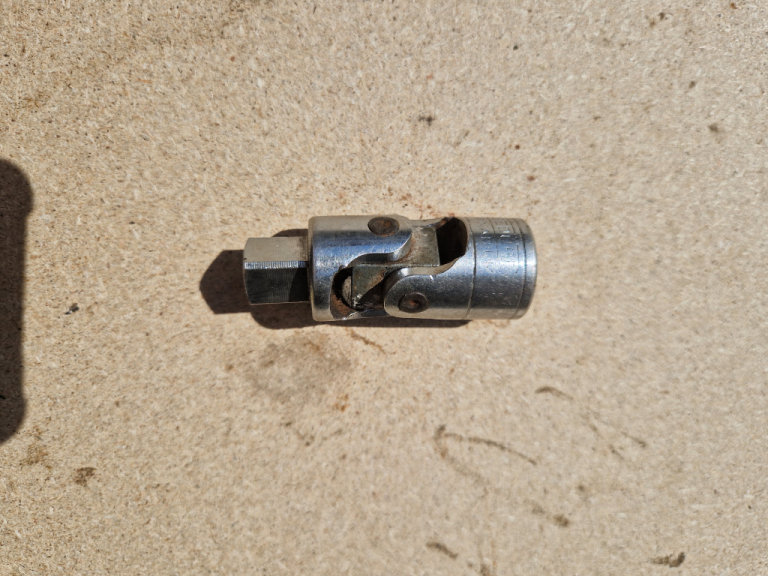 Used good condition Gedore 1995 1/2 Drive Universal Swivel Joint. Made in Germany