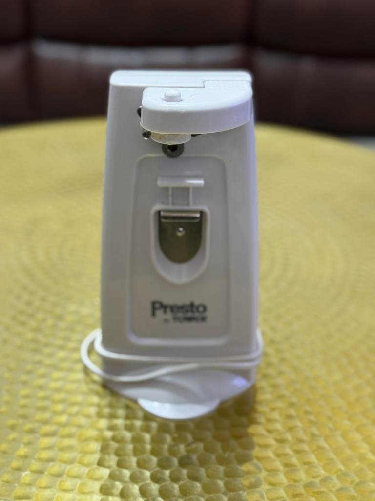 FREE - Presto Automatic Electric Can / Tin Opener with Knife Sharpener 