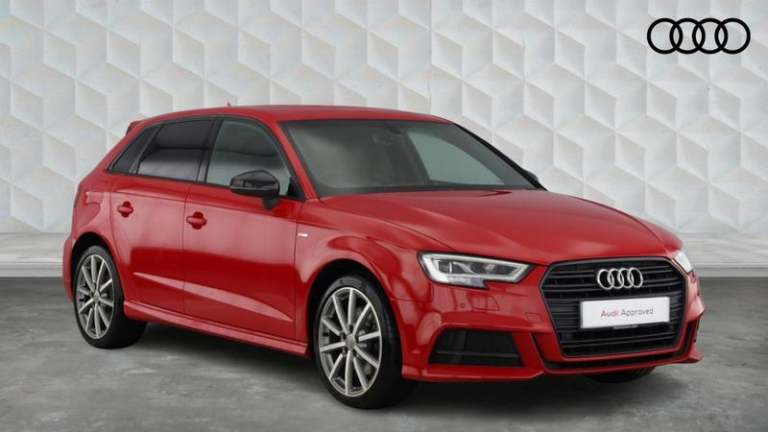 2017 Audi A3 Black Edition 2.0 TFSI  190 PS S tronic Automatic Hatchback Petrol Automatic