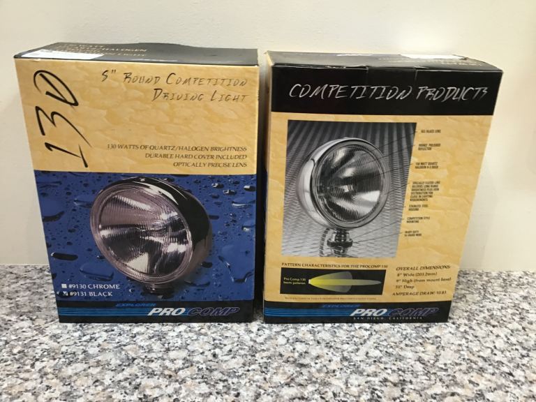 8”Round Competition Driving Lamps