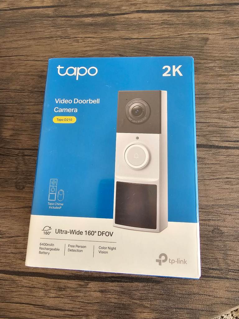 Tapo security door bell