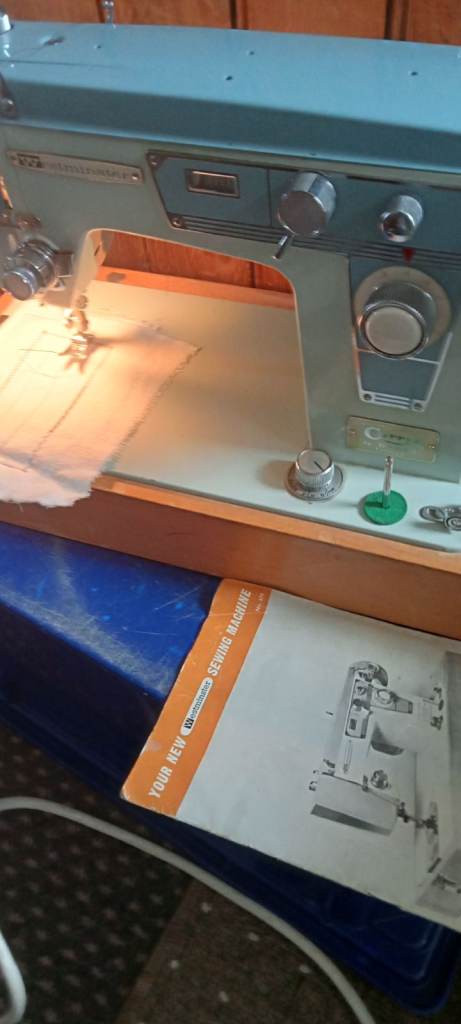 Heavy duty Westminster electric sewing machine 