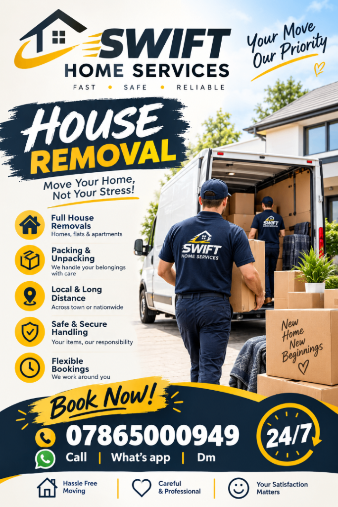 Man and Van / Removals - Reliable, Professional and Affordable - Call Now!
